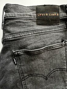 Pánske,kvalitné džínsy LEVIS LINE 8 - veľkosť 31/32 - 7