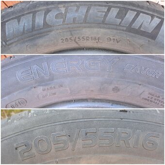 205/55 R16 Letné 6mm Goodyear - Michelin V-dezén aj Zimné - 7