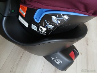 Detské vajíčko Britax Romer BabySafe Isize Burgundy - 7