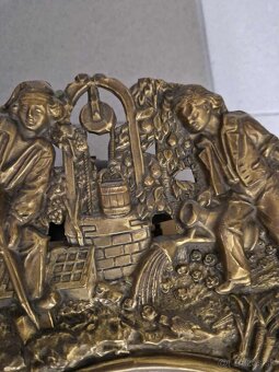 Comtoise nástenné hodiny starožitné - 7