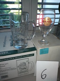 Pivné sklo nové nepoužité - 7