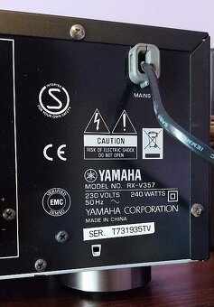 receiver YAMAHA + subwoofer a 5 reproduktorov PANASONIC - 7