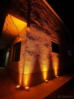 4ks Batériové akku led pary RGBWAUV,diaľkové ov. +Taška - 7