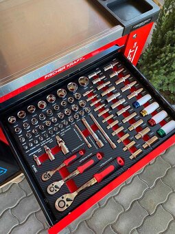 Dielensky vozik s naradim cerveny - 7