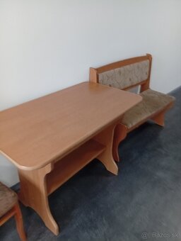 Sedacia Súprava + Stôl + Lavica + Stolička + Stolík Do Obyv. - 7