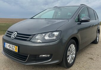 Volkswagen Sharan 2.0 103 kW DSG Webasto 5/2015 nová Stk - 7
