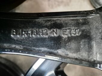 5x112 r18 ET37 x 8J elektróny originál MERCEDES - 7