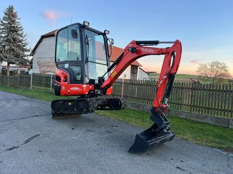 Minibagr Kubota KX018-4 hyd.podvozek+hyd.svahovka - 7
