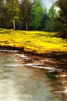 Horská krajina, Beifl , olej na plátne, 880 × 680 mm - 7