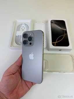Predam vymenim Iphone 16 Pro 256GB Natural Titanium - 7