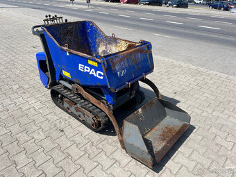 Samonakladací sklápač mini dumper Epac LD800 pásový fúrik - 7