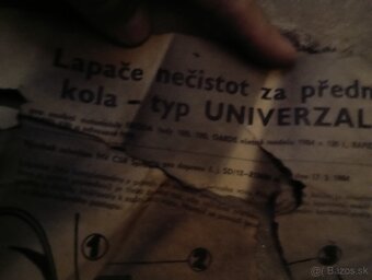 Predám predné zásterky Škoda 105,120,130 - 7