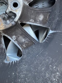 Hliníkové disky Opel Corsa 4x100 r15 + letné 185/65 r15 - 7