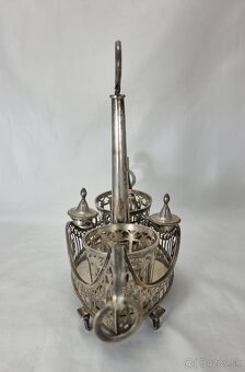 Kaštieľna strieborná súprava - 622 gramov - 7