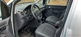 VW Caddy Maxi 2,0 TDI 140PS,  7miest, strieborná metalíza - 7