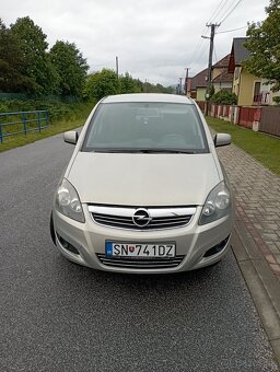 Zafira B 1,6 benzín, 7miest, 2010, 254km - 7