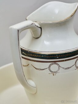 Starožitná umývacia súprava Villeroy & Boch, Belgicko - 7