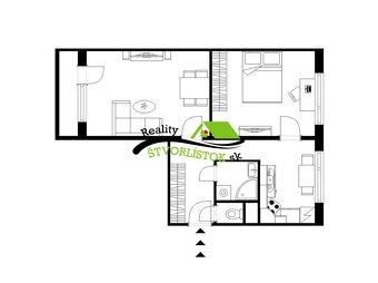 PRENÁJOM 2-izbového bytu v Senici – Moyzesova ulica - 7