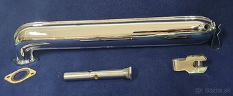 NOVÝ Výfuk JAWA 550 Pařez (výfuková sada) - 7