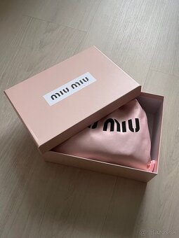 Čierna miu miu wander kabelka - 7