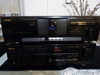 TEAC AG 550 stereo receiver+ TEAC V-377 tapedeck - 7