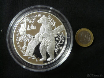 Ruské strieborné zberateľské mince - 3 ruble (zriedkavé) - 7