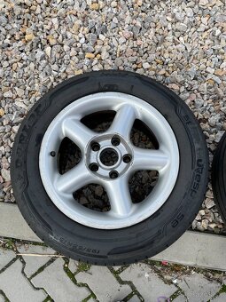letné pneu 195/65 R15 + disky (hliníkové) Audi/ VW - 7