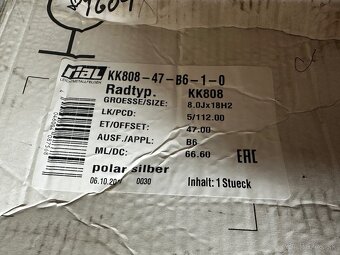 5x112 R18 8J ET47 Rial Kodiaq - 7