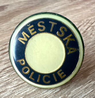 Městská Policie odznak ČR placka - 7