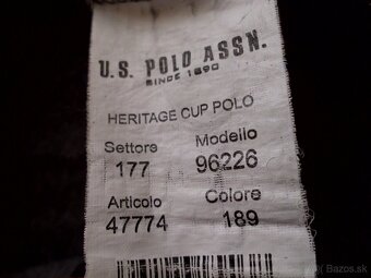 U.S.Polo Assn. pánske polo tričko M - 7