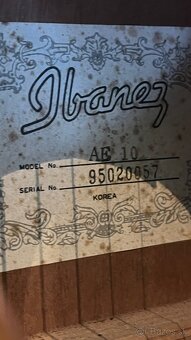 Elektroakustická gitara IBANEZ - 7