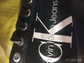 calvin Klein nízke pánske tenisky 43-44 - nenosené - 7