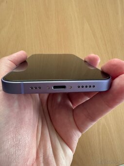 Predam krasny fialovy Apple Iphone 12 64GB - 7