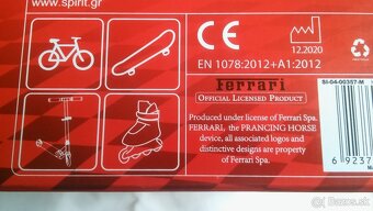 prilba Ferrari NEPOUŽITÁ - veľkosť M - 7