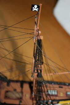 Model pirátskej lode Black Falcon - 7