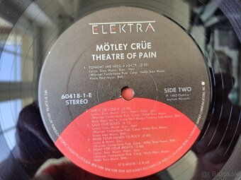 Lp Mötley Crüe - Theatre of Pain/ USA - 7