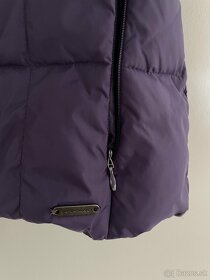 Volcano Fialová vatovaná páperová vesta XS 34 - 7