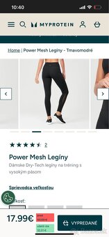 My protein MP čierne legíny - 7