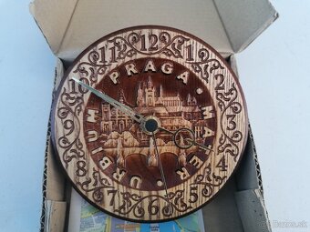 Predám drevené nástenné hodiny Praha - 7