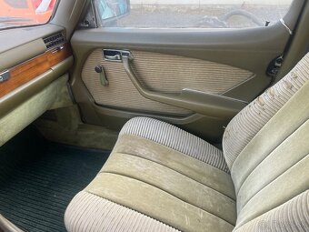 Veterán Mercedes Benz w116 280 SE policajna limuzina - 7