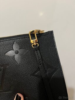 Louis Vuitton kožená čierna originál pochette , clutch - 7