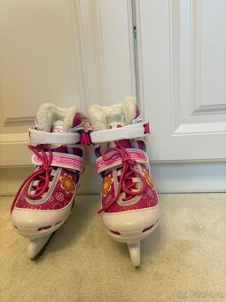 Detské dievčenské korčule Worker,(25-29) - 7