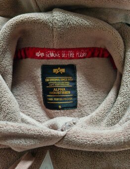 NOVA Tommy Hilfiger biela mikina,Alpha Industries mikina - 7