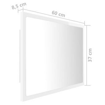 LED kúpeľňové zrkadlo - 7