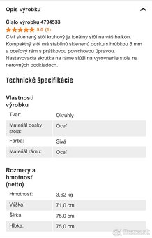 Štýlový záhradný nábytok z ocele - 7
