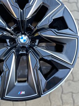 ✅ BMW originálna sada diskov r21 G70 i7 X3 G45 909M Black ✅ - 7