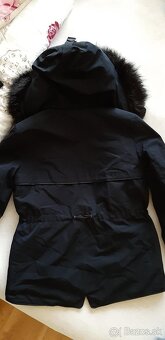 Tmavomodrá bunda Zara XS - 7