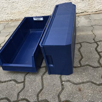 Plastove bednicky prepravky boxy 23cm x 49cm x 15cm - 7