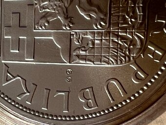 20 Kč 1938 - zkušebni ražba- nerealizovaná ražba - 7
