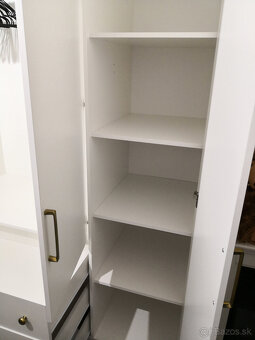 Skriňa Bali D4 Retro biela nová - 7